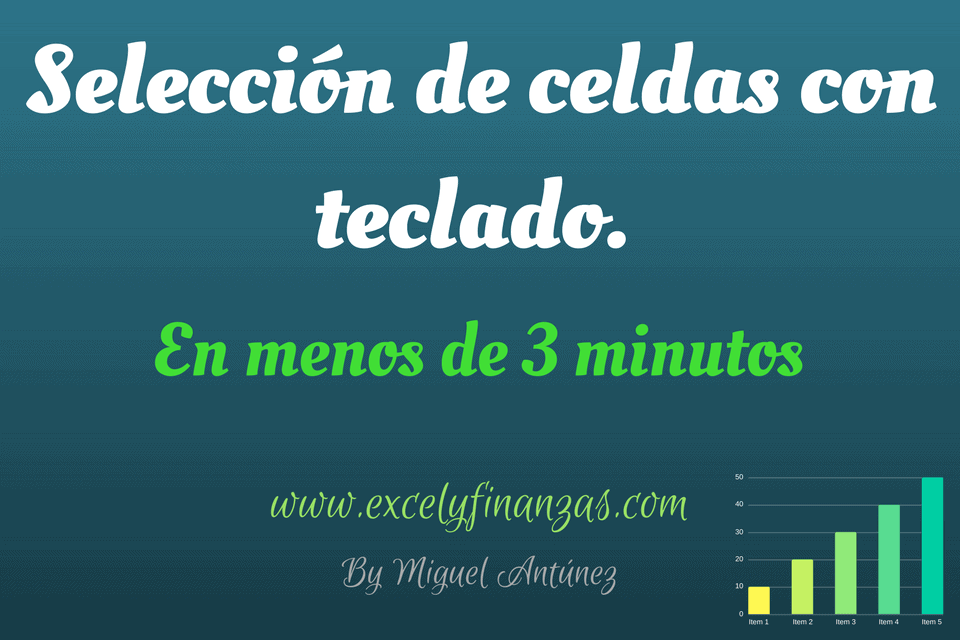 Seleccionar celdas con teclado