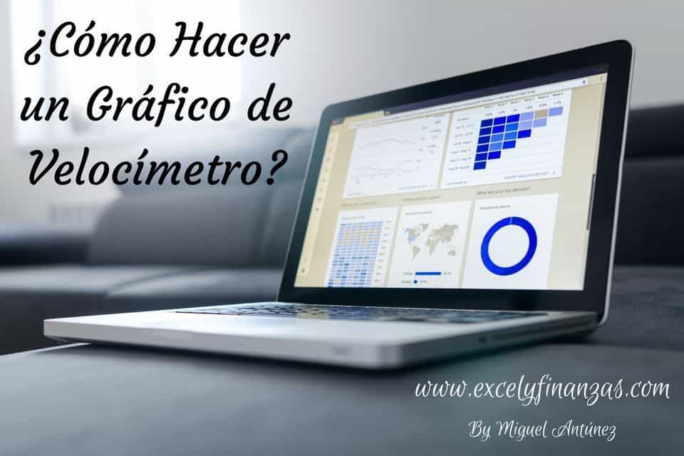 Como hacer un gráfico de velocímetro
