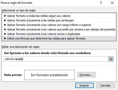 Encontrar Valores con Formato Condicional