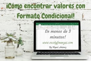 Encontrar valores con formato condicional