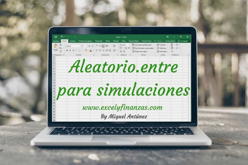 Aleatorio.entre para simulación de escenarios