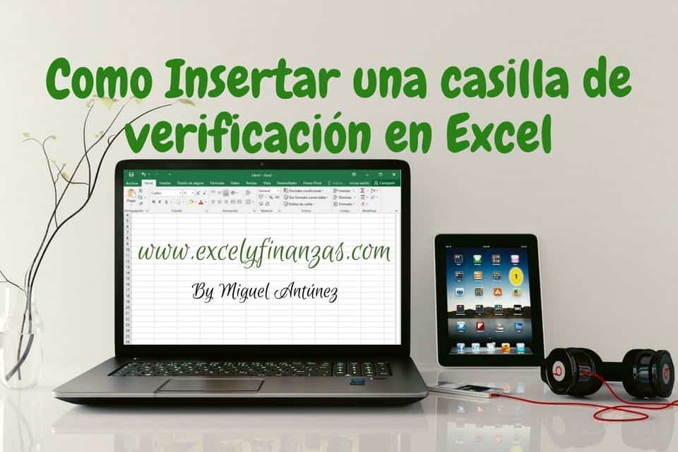 Como insertar una casilla de verificación