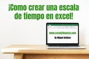 Crear una escala de tiempo