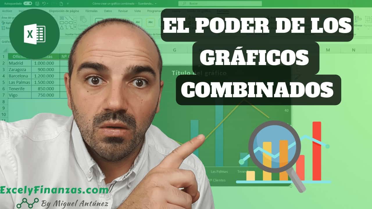 Como crear un grafico combinado a doble escala