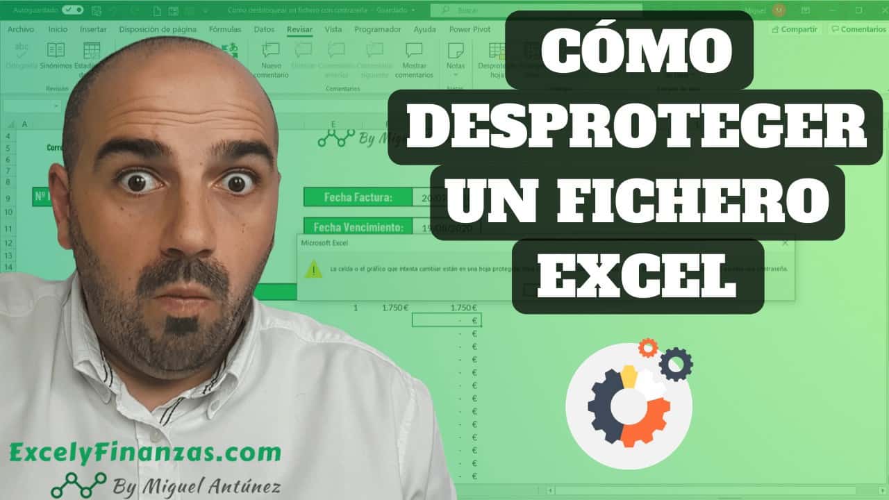 Cómo desbloquear un fichero excel