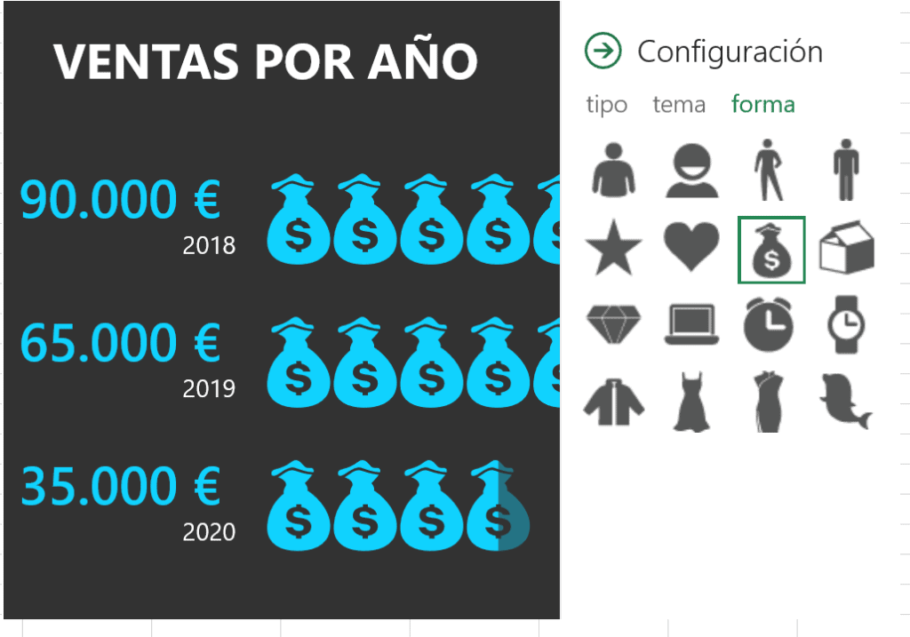 COMPLEMENTO GRÁFICO DE PERSONAS EN EXCEL