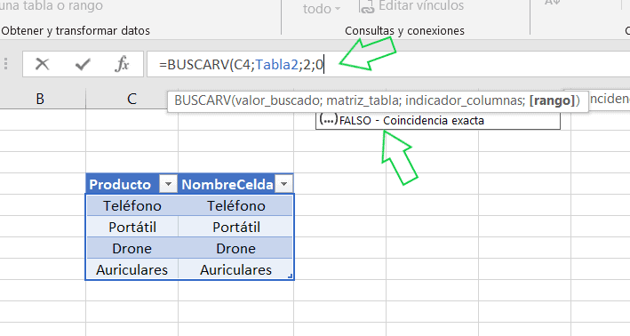 búsquedas con imágenes en excel