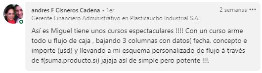 Cursos de Excel