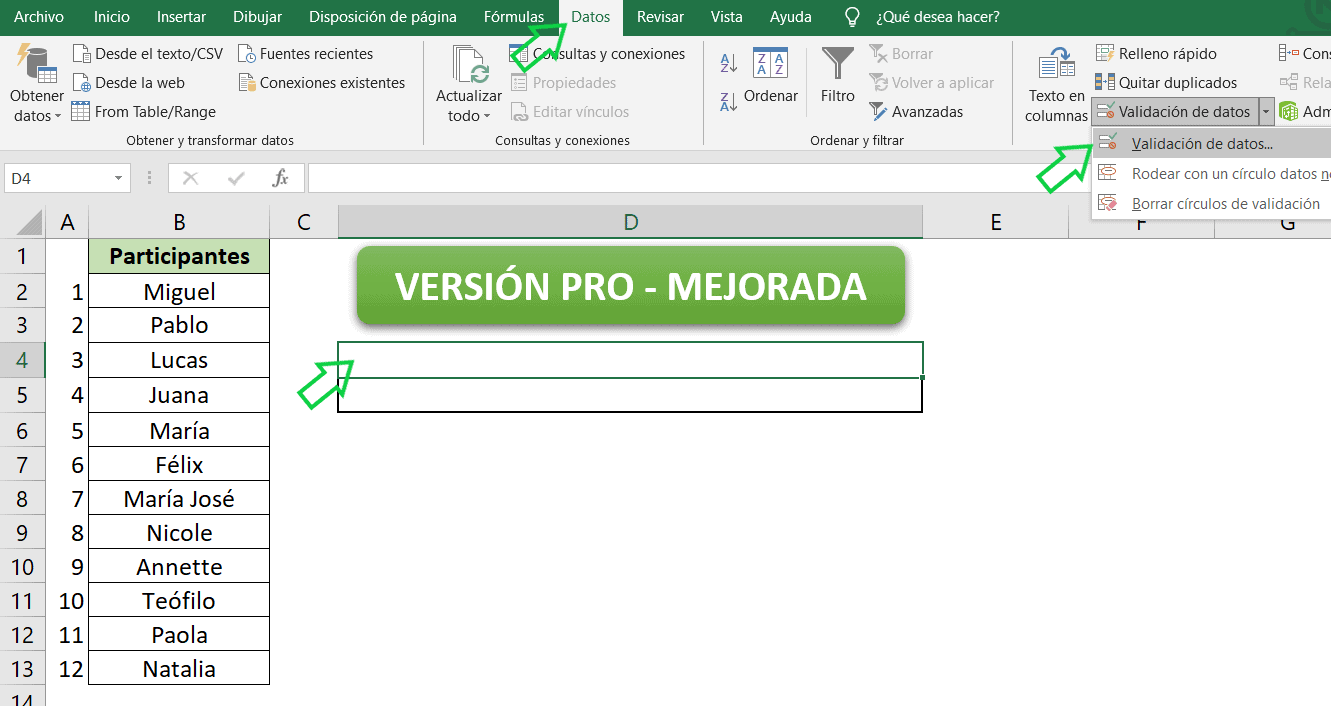 Cómo hacer un SORTEO en Excel