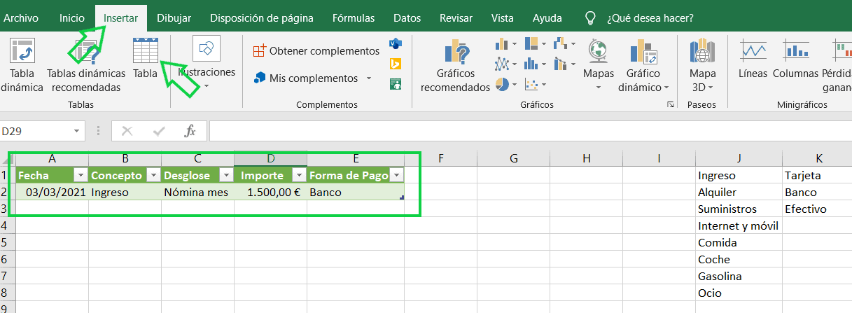 Transformar Excel en una App